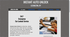 Desktop Screenshot of instantautounlock.com